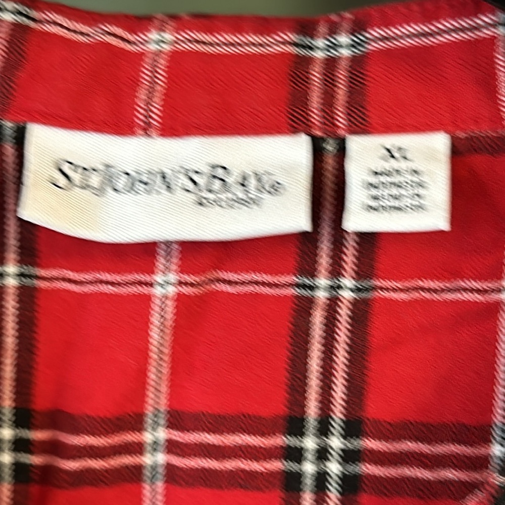 St John’s Bay button down shirt.  Size XL - Picture 2 of 6